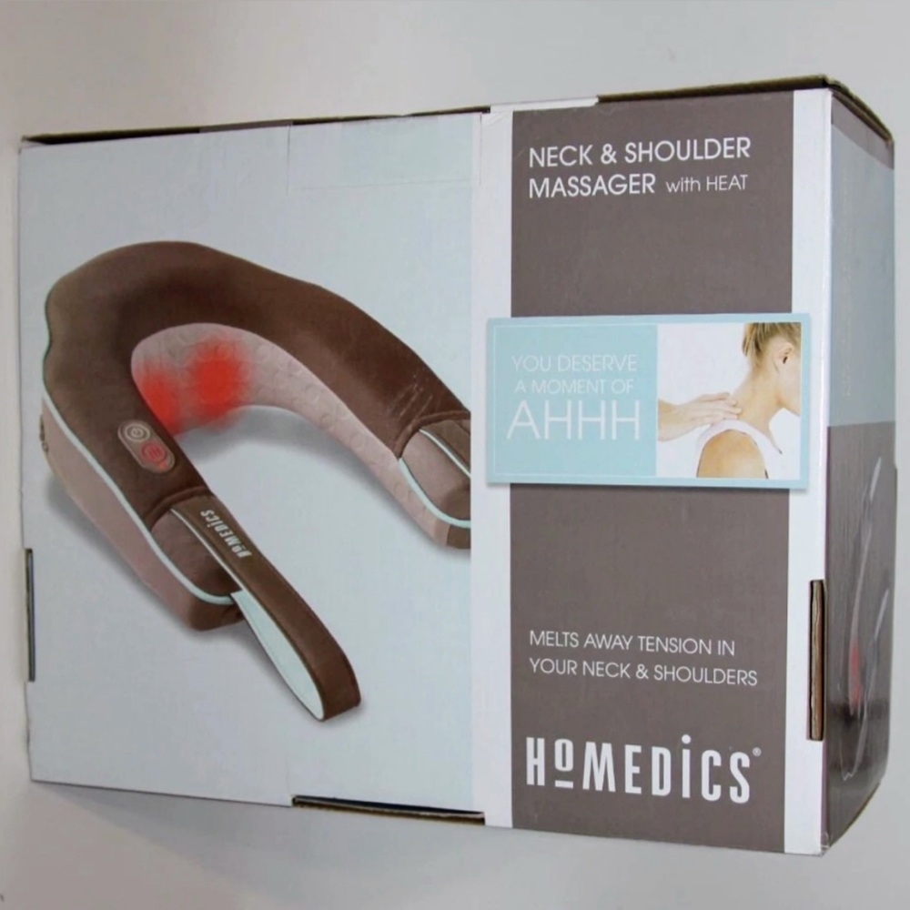 HoMedics Neck & Shoulder Massager with Heat and Vibration